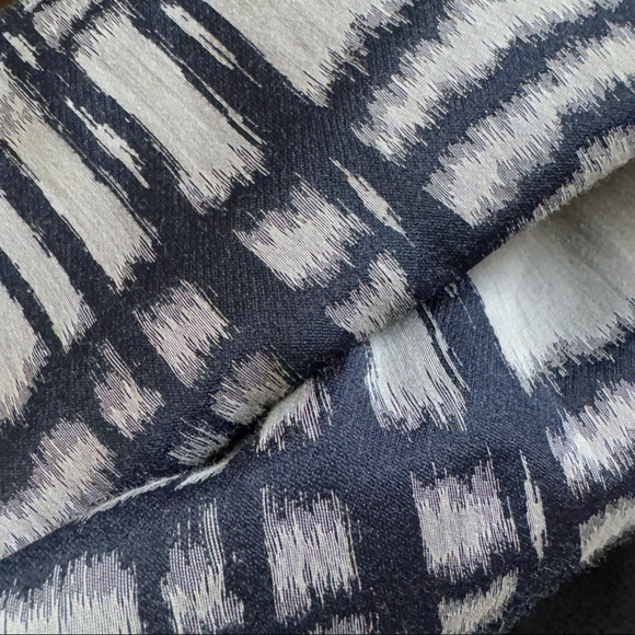 Reiss Peron Dress Fit And Flare Cocktail Mini Dress Sleeveless Pockets Navy Grey - Picture 15 of 16